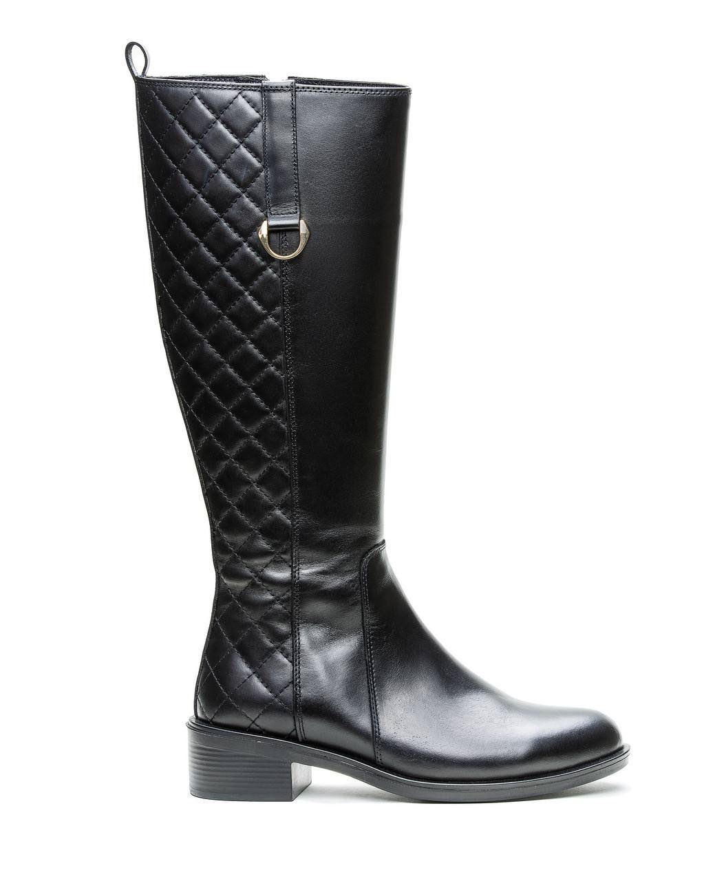 بوت بلند چرم طبیعی گاوی کد ۸۱۵